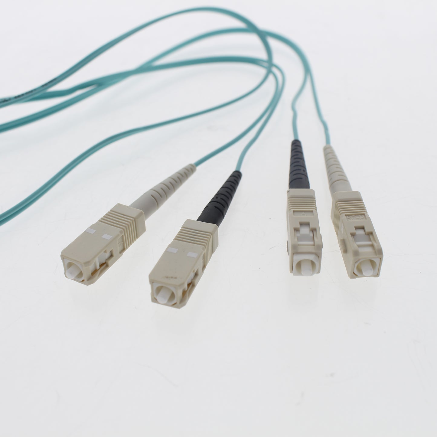 Leviton 5LDSC-M01 Green 1-Meter Fiber Optic Cable 50/125 10G SC-SC Duplex Jumper