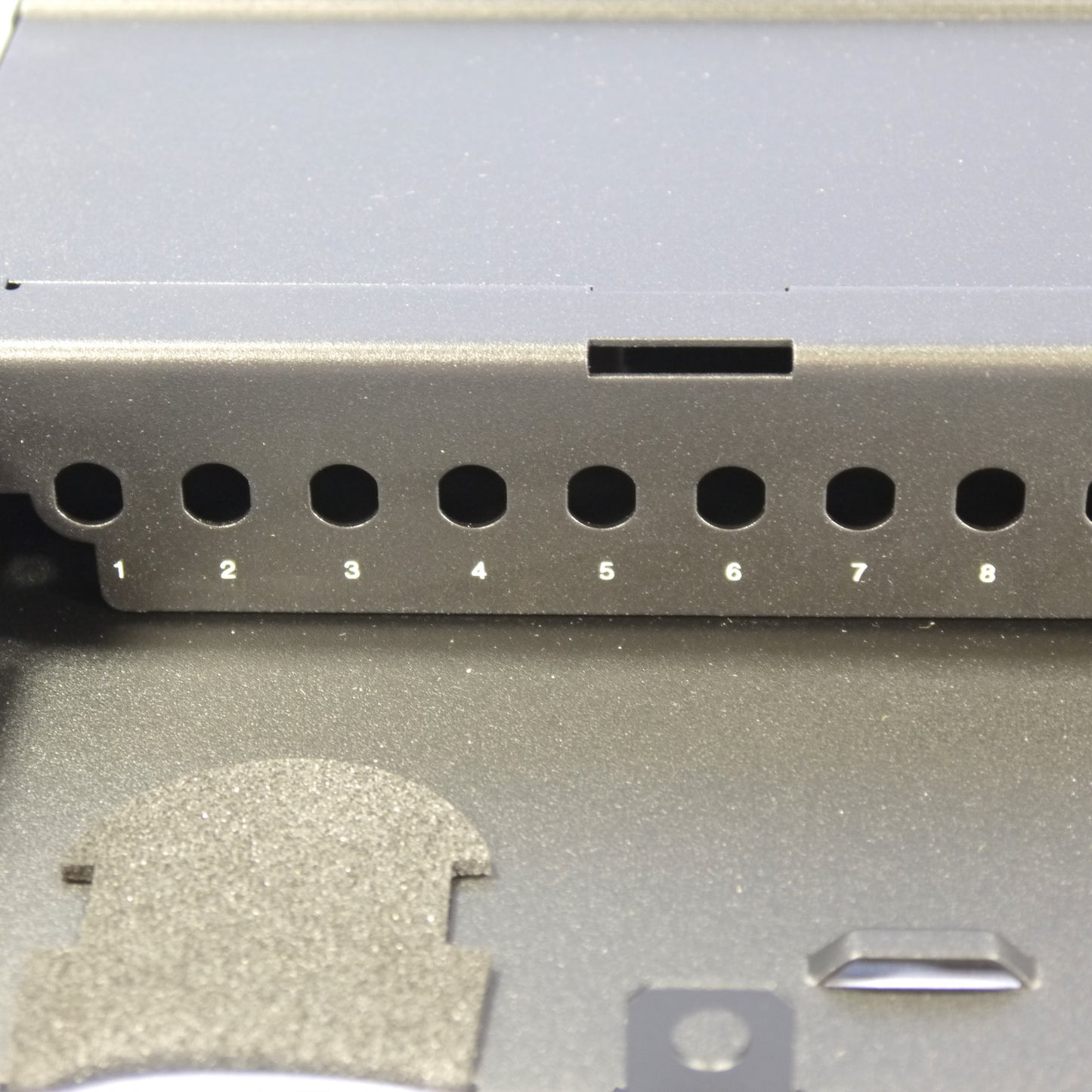 Leviton 5P330-AA 24-Port 1RU Unloaded SC ST Fiber Optic Patch Panel Rack Mount
