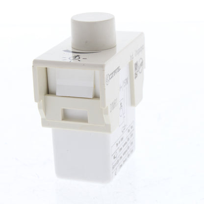 Conatel 601-DIMR-11M Beige Single Pole Rotary Dimmer Switch 40W 150W Max 120V