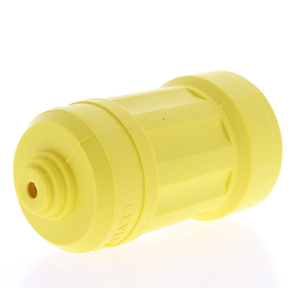Leviton Weather Resistant Boot 15A Locking Connector Yellow 6018-Y