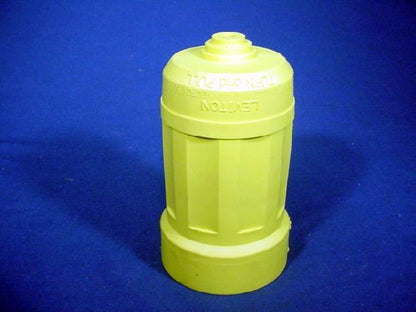 Leviton Yellow Weather Resistant Boot 3-Wire 20/30A Locking Connector 6032-Y