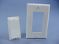 Leviton DHC White Color Change Conversion Kit for DHC Rocker Module 6091-W