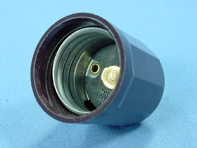 Leviton 61-B Brown Plug-In Light Socket Outlet Adapter Lampholder Plug 125V 600W