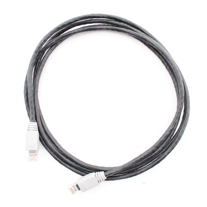 Leviton 62455-7E Black 7 Feet Cat6 Ethernet Cable Data Patch Cord Network Booted