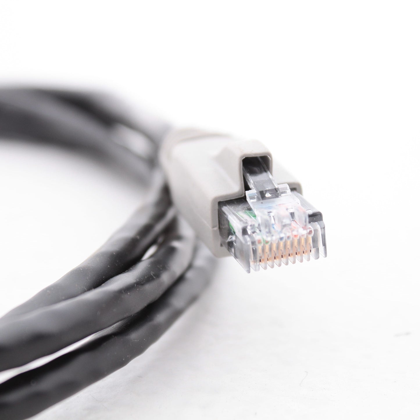 Leviton 62455-7E Black 7 Feet Cat6 Ethernet Cable Data Patch Cord Network Booted