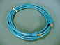 Leviton 62460-10L Cat6+ Light Blue 10ft Extreme Ethernet Cable Data Patch Cord