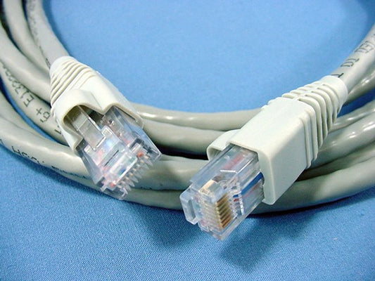 Leviton 62460-10S Cat6+ Gray 10ft Extreme Ethernet Cable LAN Data 10' Patch Cord