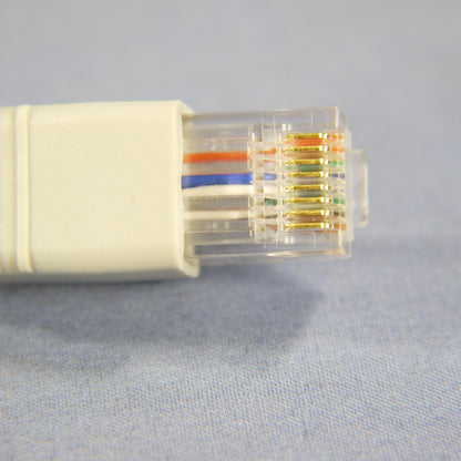 Leviton 62460-5Y Light Yellow 5ft Cat6+ Extreme Ethernet Cable Data Patch Cord