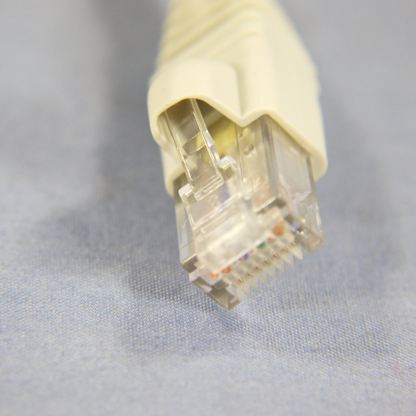 Leviton 62460-5Y Light Yellow 5ft Cat6+ Extreme Ethernet Cable Data Patch Cord