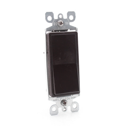 Leviton Brown Decora DHC Multi-Remote Wall Light Switch 60Hz 120VAC Bulk 6294