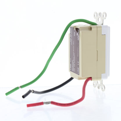 Leviton 6298-W White DHC Single Wall Receptacle 20A 250V