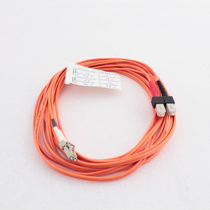 5M Fiber Optic Uplink Multi-Mode Duplex Patch Cable Cord SC LC 62.5m 62DCL-M05