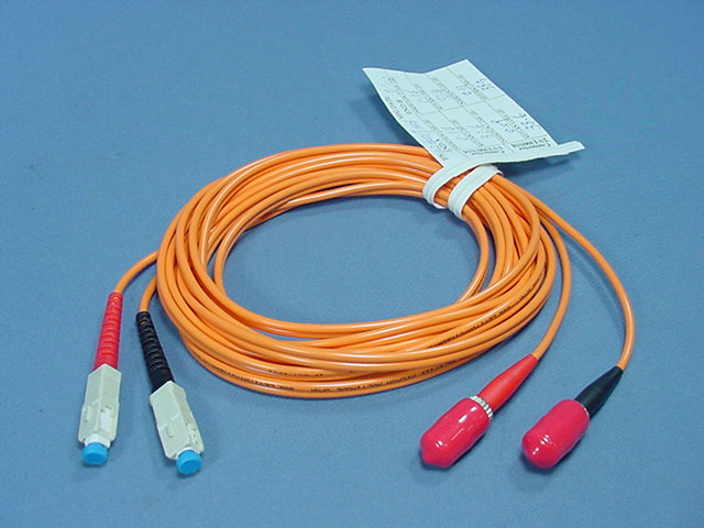 3M Fiber Optic Uplink Multi-Mode Duplex Patch Cable Cord ST SC 62mic 62DCT-M03