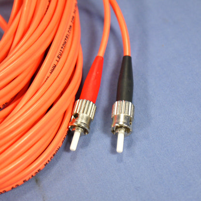 10M Fiber Optic Uplink Multimode Duplex Patch Cable Cord ST SC 62mic 62DCT-M010