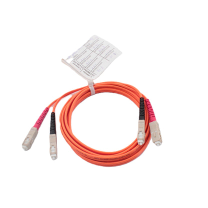 2M Fiber Optic Uplink Multi-Mode Duplex Patch Cable Cord ST 62.5/125 62DSC-M02