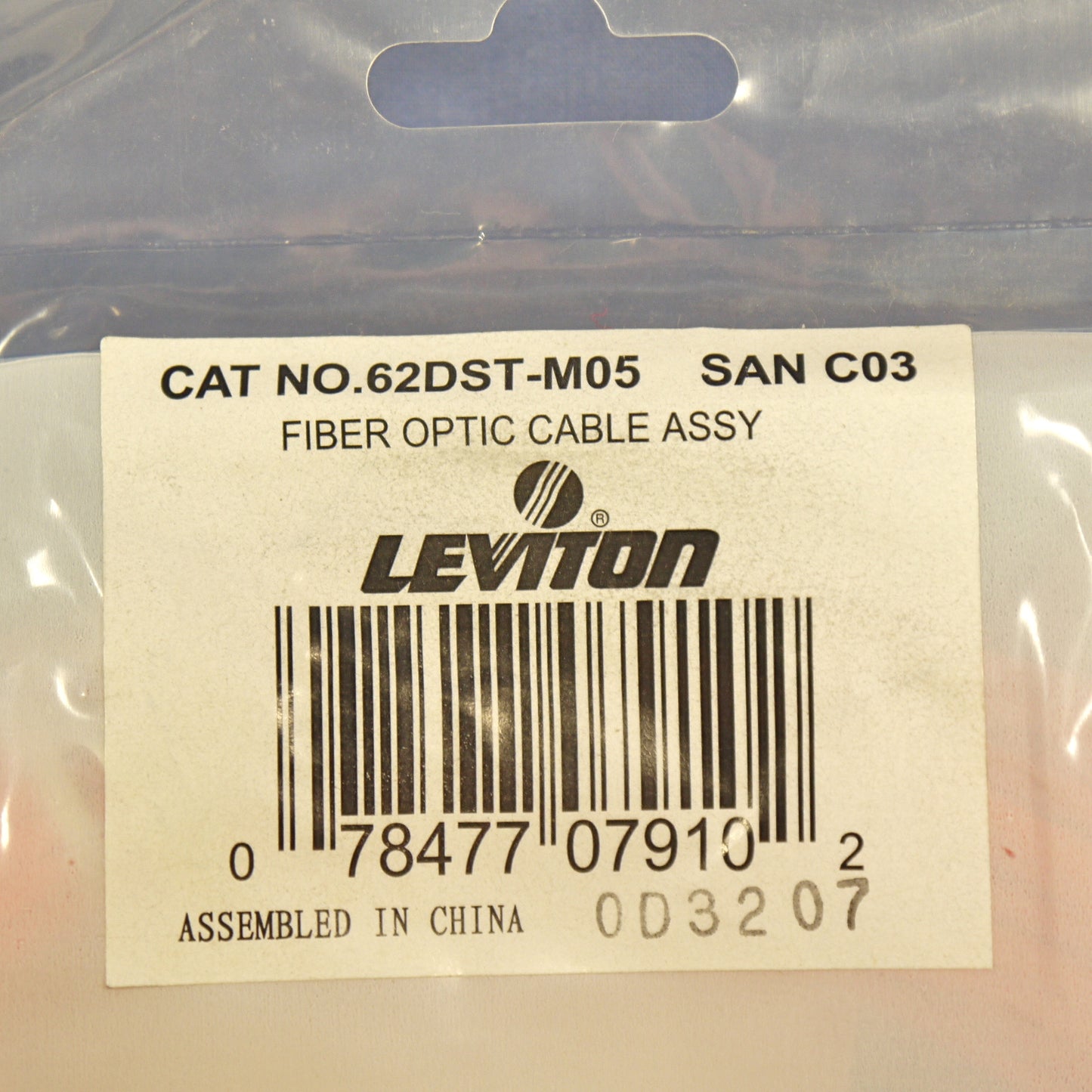 5M Fiber Optic Uplink Multi-Mode Duplex Patch Cable Cord SC 62.5/125 62DST-M05