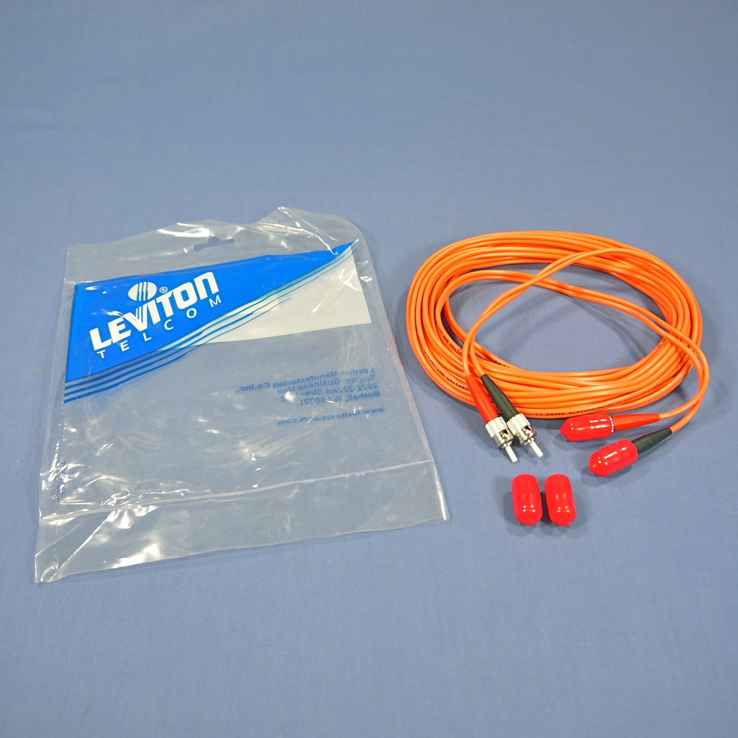 5M Fiber Optic Uplink Multi-Mode Duplex Patch Cable Cord SC 62.5/125 62DST-M05