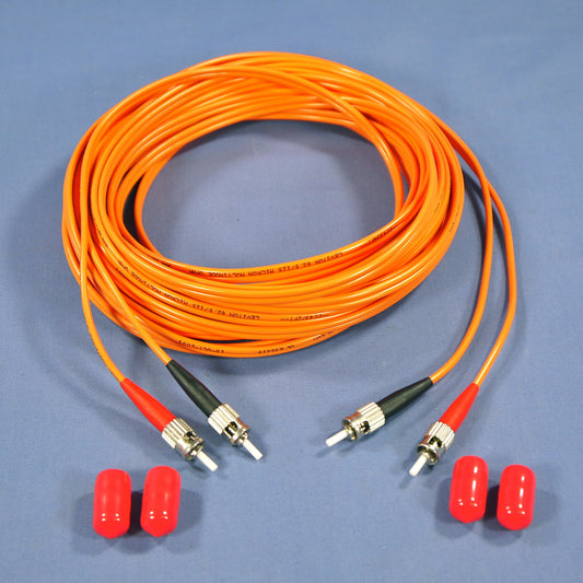 10M Fiber Optic Uplink Multi-Mode Duplex Patch Cable Cord SC 62.5/125 62DST-M10