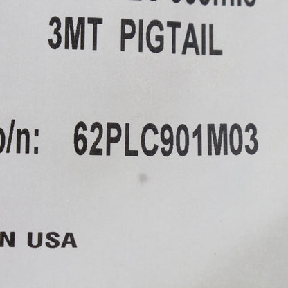 Leviton 62PLC-M03 Uplink Fiber Optic Cable 62.5/125 LC 900mic 3Meter Pigtail