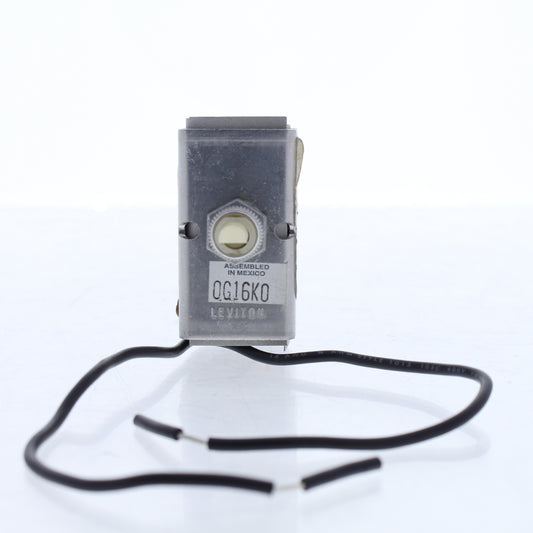 Leviton 6404-2 Single Pole Incandescent Dimmer Free Ends Stripped 3/4" 400W 120V