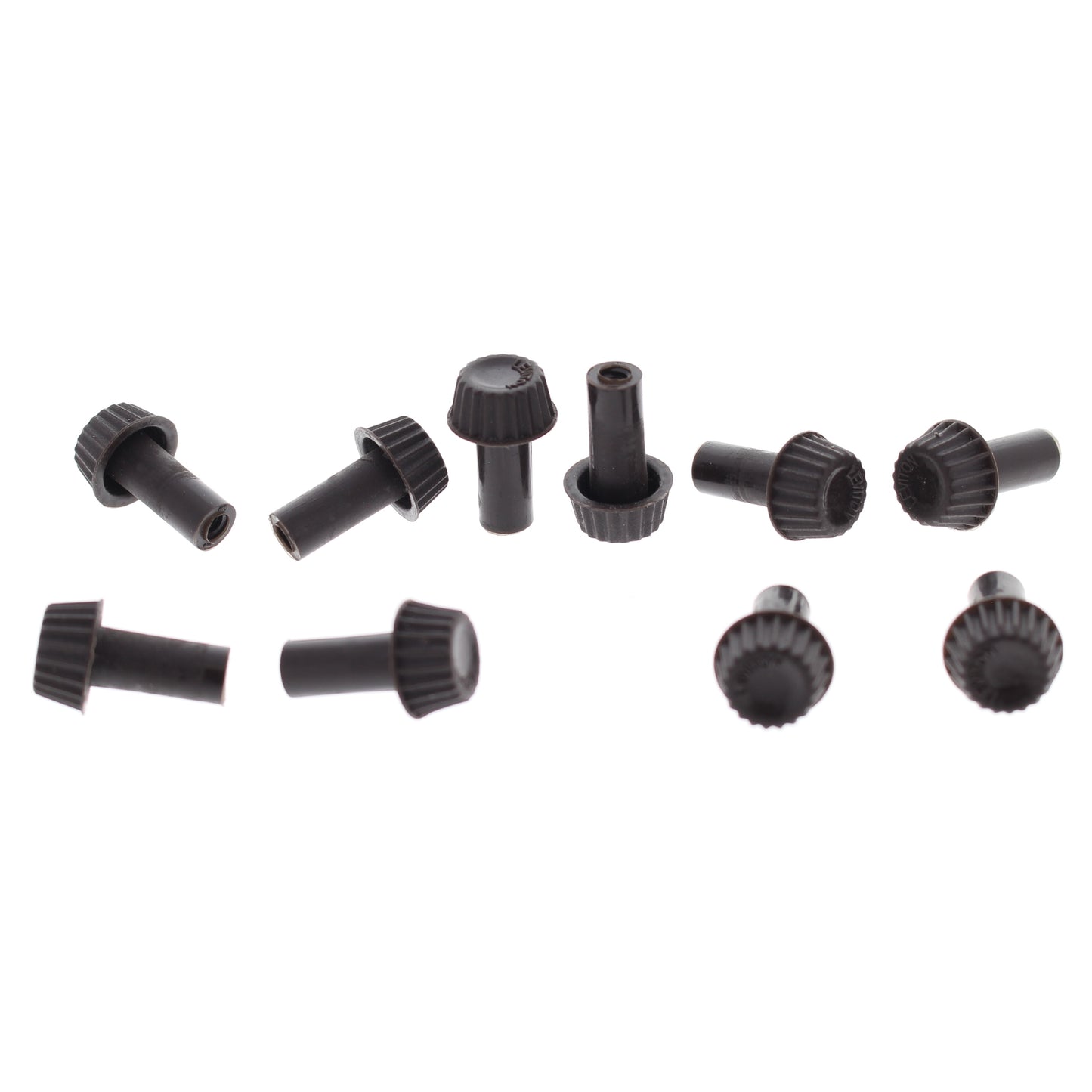 10 Leviton Light Socket Lampholders 1/2" Diameter Phenolic Knob Replacement 6417