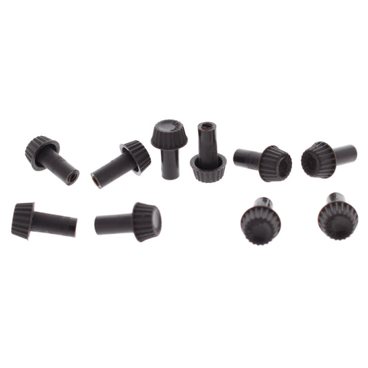 10 Leviton Light Socket Lampholders 1/2" Diameter Phenolic Knob Replacement 6417