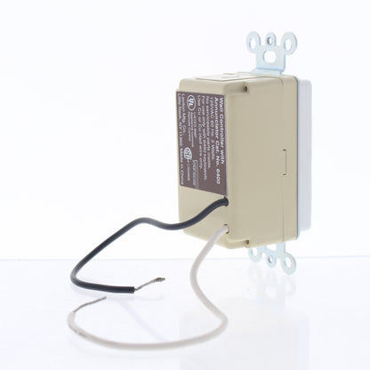 Leviton 6420 White 2-Button Wall Controller w/ Annunciator Scene Controller Di