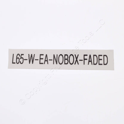 Leviton Faded White Adapter Plug-In Triple Tap Outlet Nema 1-15R 15A 125V 65-W