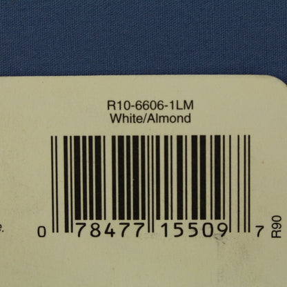 Leviton 6606-1LM White/Almond Decora Touch Pad Dimmer Switch Incandescent Only