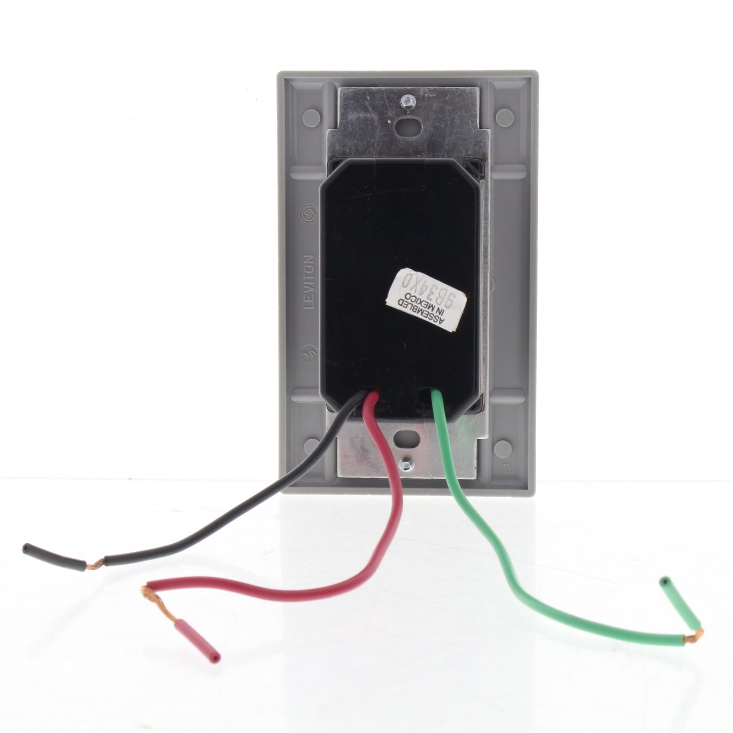 Leviton 6606-GSP Gray Decora Touch Pad Light Dimmer 1-Pole Switch Preset 600W