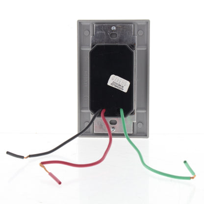 Leviton 6606-GSP Gray Decora Touch Pad Light Dimmer 1-Pole Switch Preset 600W