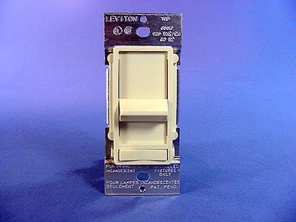 5 Leviton Almond Decora Lighted 3-Way Preset Slide Dimmer INCANDESCENT 6633-PA