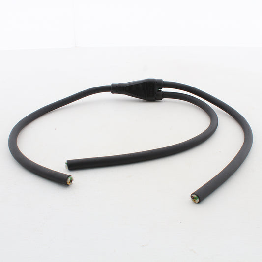 Leviton Black Y-Splice 3ft Water Resistant Extension Cable Stranded Wire E-25411