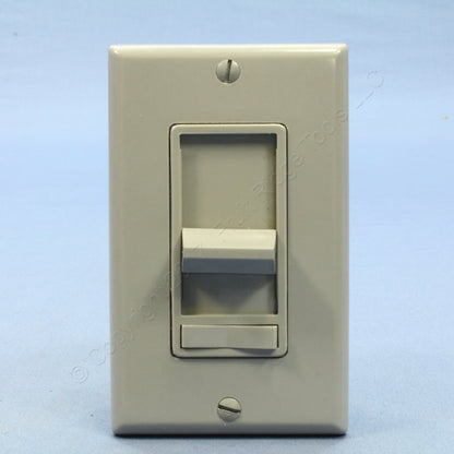 Leviton 6663-P1G Gray Fluorescent Dimmer Switches 2-12 Bulbs!! 480W 120V 10-Pack