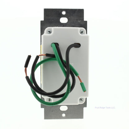 Leviton White 6668-1W Full Range Slide Mark 10 Fluorescent Dimmer 500W-120V AC