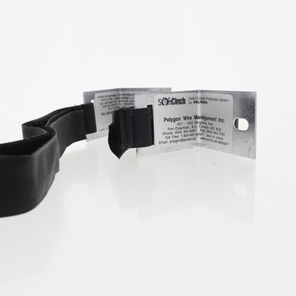 Polygon 6700-2 SoftCinch Reclosable J-Hook Cable Management Hook-and-Loop for 8"