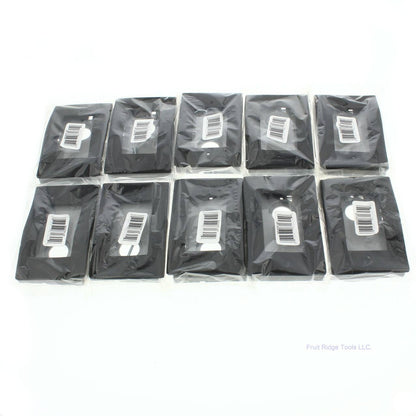 10 Gray Leviton Electrical Box Mounting Adapters w/ Gasket Lining 6781-GY Bagged