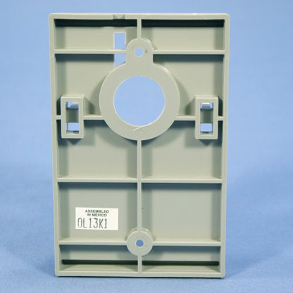 Leviton 6781-GY Gray Electrical Box Mounting Adapter w/ Gasket Lining Bagged