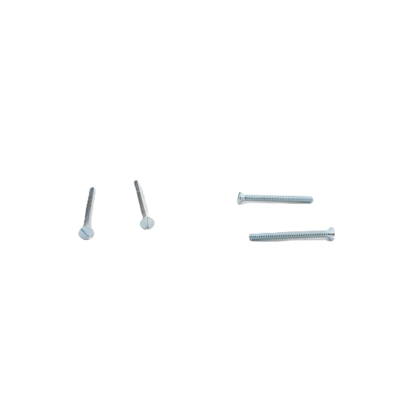 8500-Pack Bolt & Screw Co 1.5" Flathead 6-32 Thread Straight Slot Machine Bolts