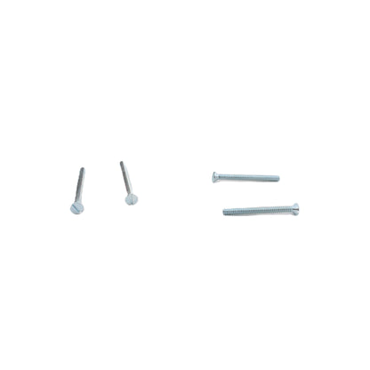 8500-Pack Bolt & Screw Co 1.5" Flathead 6-32 Thread Straight Slot Machine Bolts