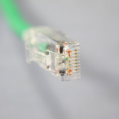 Leviton Cat 6+ Cable Green 7' Extreme Ethernet LAN Patch Cord Cat6 7 Ft 6D460-7G