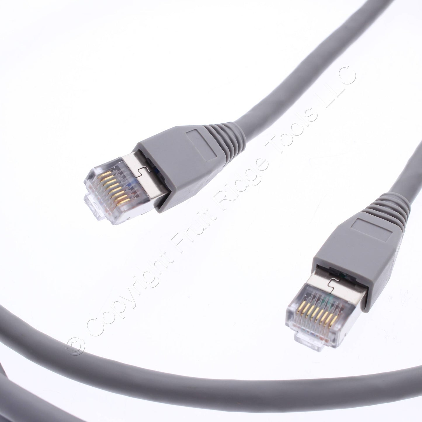 Leviton 6S460-7S Cat 6 Shielded Ethernet LAN Patch Cord 7 Ft. Long - Gray