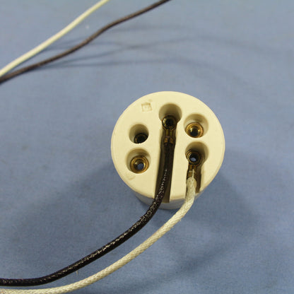 Leviton Unglazed Porcelain Light Socket Lamp Holder Medium 660W Bulk 70035-15