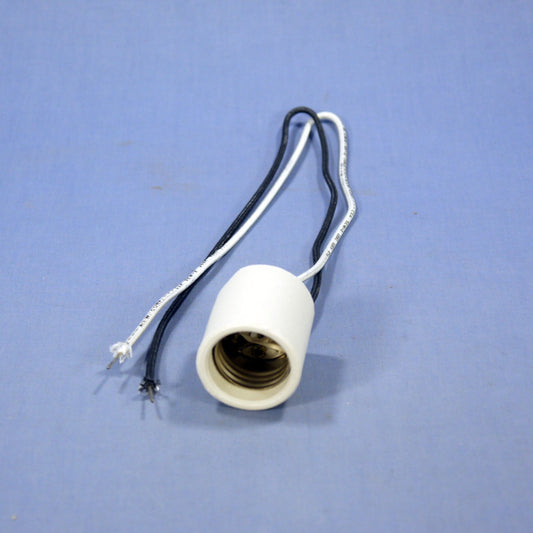 Leviton Unglazed Porcelain Light Socket Lamp Holder Medium 660W 250V 70035