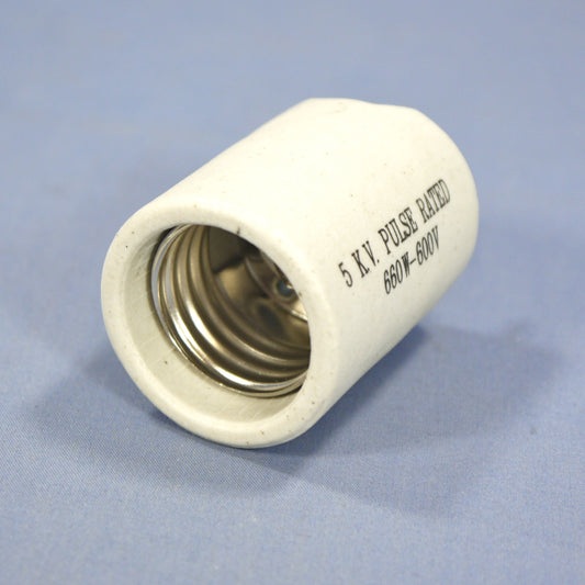 Leviton 70048-500 Porcelain HID 5kV Quick-Connect Lampholder Light Socket 600W