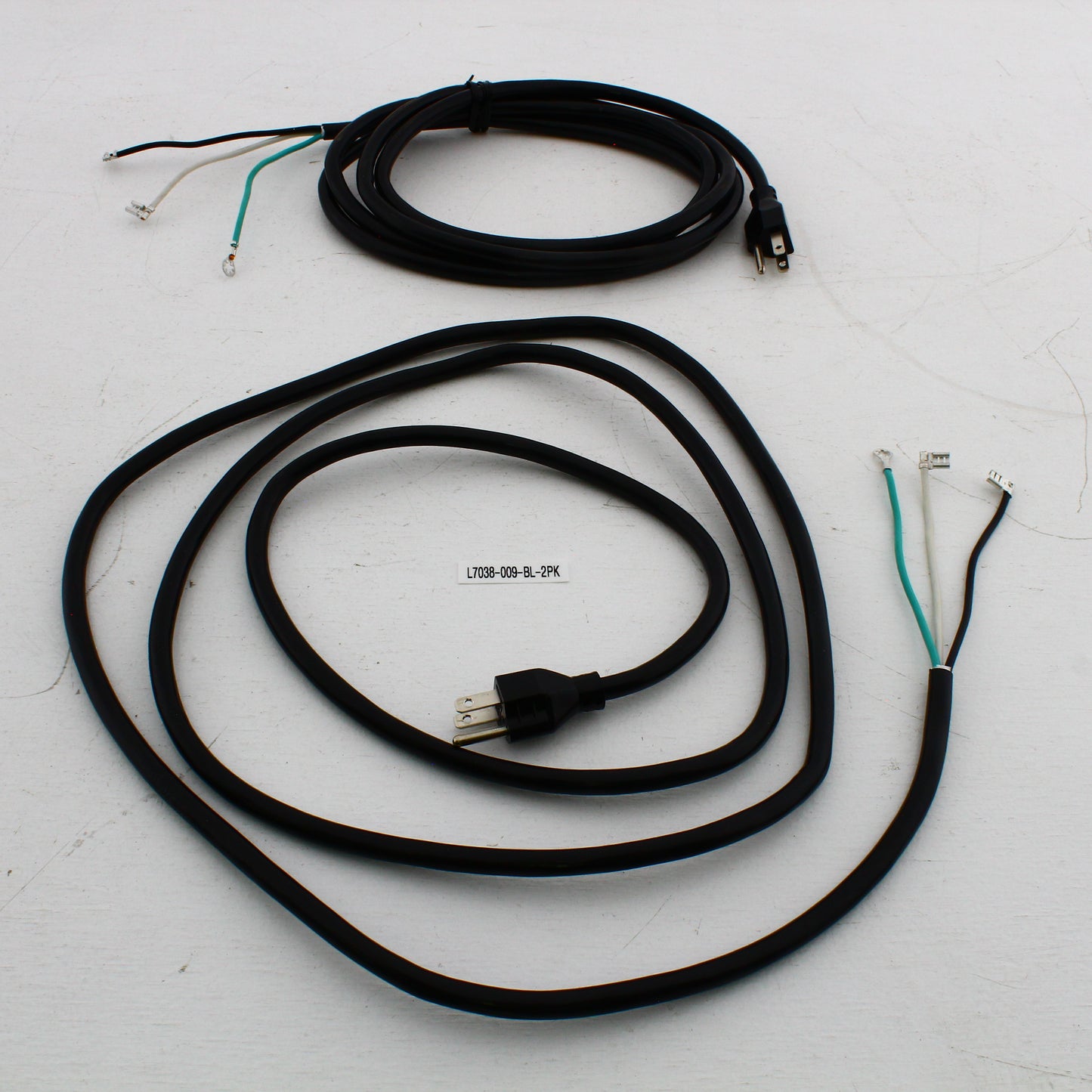 2-pack Wiring Harnesses 3-Prong Plug 7038-009-BL