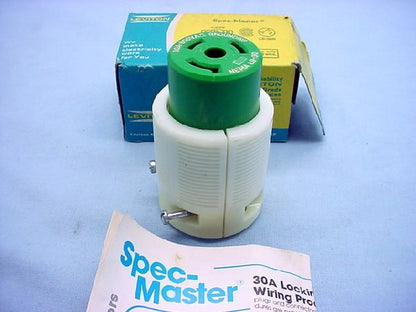 Leviton Twist Turn Locking Plug Connector Nema L9-30R 30A 600V 2P3W 70930-C