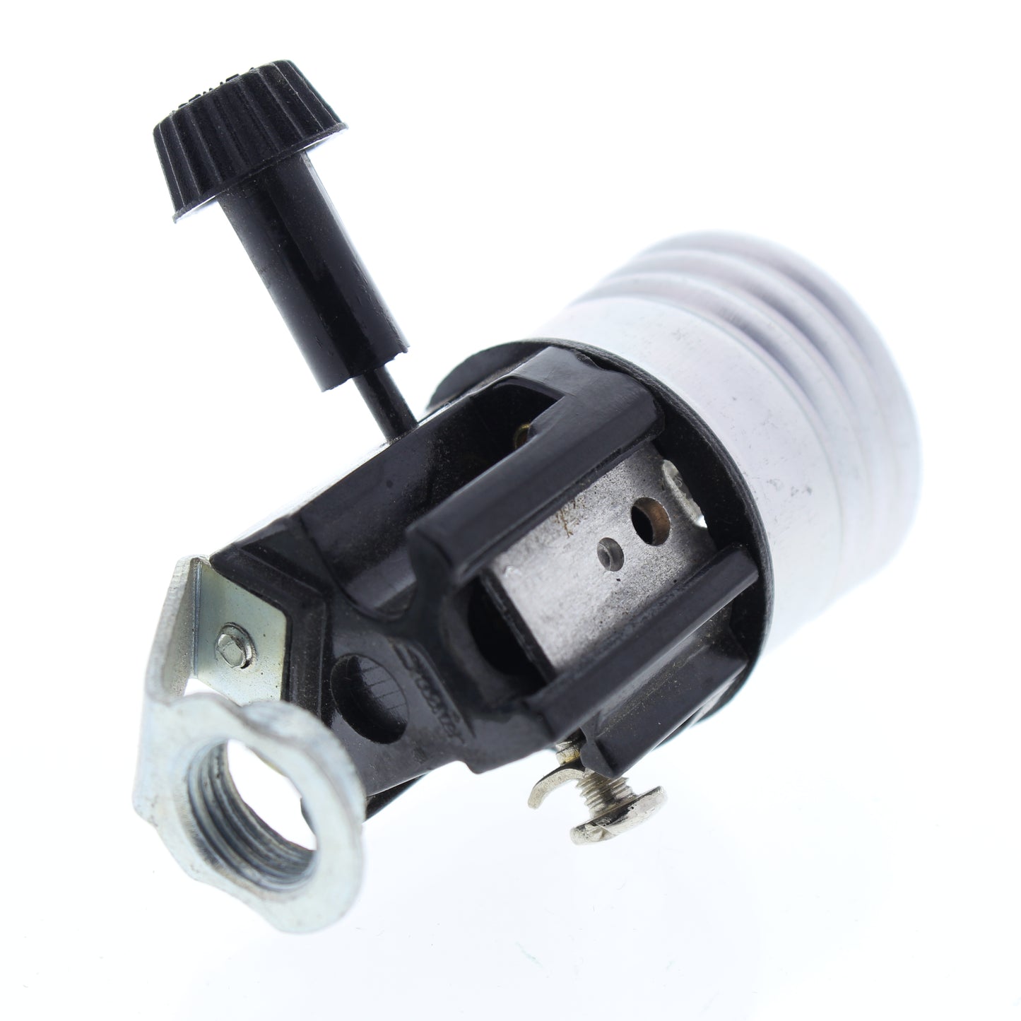 Leviton 3-Way Lampholder Candle Light Socket Hickey Mount 250W No Sleeve 7098