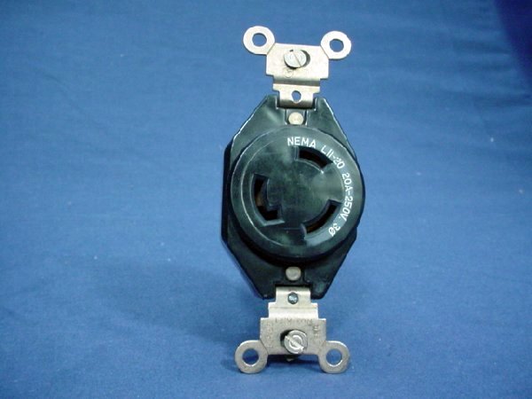 10 Leviton Twist Turn Locking Outlet Receptacles Nema L11-20R 20A 250V 71120-FR