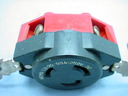 Leviton Turn Twist Locking Receptacle Outlet L11-20R 20A 250V 3� 71120-FR Boxed